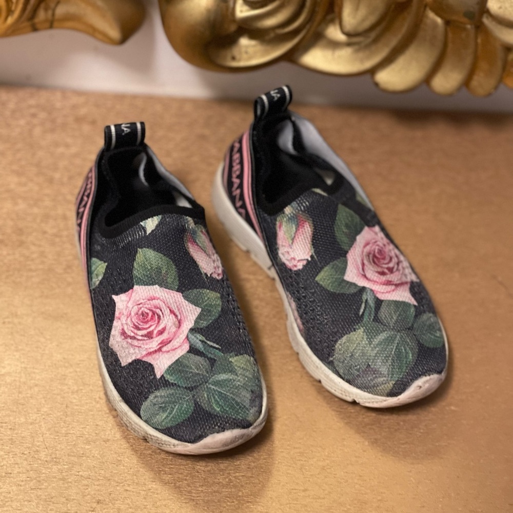 Dolce and Gabbana toddler slip on sneakers